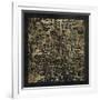 Crackle 2-Denise Brown-Framed Art Print