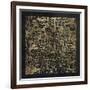 Crackle 2-Denise Brown-Framed Art Print