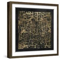 Crackle 2-Denise Brown-Framed Art Print