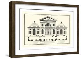 Crackle B&W Architectural Facade VI-Jean Deneufforge-Framed Art Print