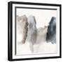 Crackle Shapes II-null-Framed Art Print