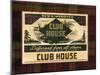 Crackled Cigar Label I-null-Mounted Art Print