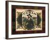 Crackled Cigar Label III-null-Framed Art Print