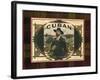 Crackled Cigar Label III-null-Framed Art Print