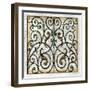 Crackled Decorative Gates I-Vision Studio-Framed Art Print