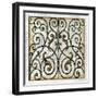 Crackled Decorative Gates I-Vision Studio-Framed Art Print