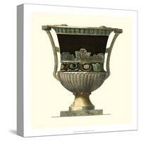 Crackled Large Giardini Urn I-Giovanni Giardini-Stretched Canvas