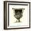 Crackled Large Giardini Urn I-Giovanni Giardini-Framed Art Print