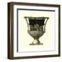 Crackled Large Giardini Urn I-Giovanni Giardini-Framed Art Print