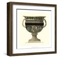 Crackled Large Giardini Urn II-Giovanni Giardini-Framed Art Print