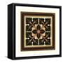 Crackled Square Wood Block III-Vision Studio-Framed Stretched Canvas