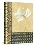 Crackled Tile Botanical I-Chariklia Zarris-Stretched Canvas