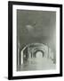 Cracks in the Brickwork from Wartime Bombing, Beckton Sewage Works, London, 1946-null-Framed Photographic Print