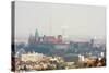 Cracow Panorama with Wawel Castle-dziewul-Stretched Canvas