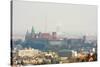 Cracow Panorama with Wawel Castle-dziewul-Stretched Canvas