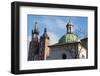 Cracow - the Church of St. Adalbert and Mariacki Church-wjarek-Framed Photographic Print