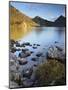 Cradle Mountain and Dove Lake, Cradle Mountain-Lake St. Clair National Park, Tasmania, Australia-Jochen Schlenker-Mounted Premium Photographic Print