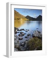 Cradle Mountain and Dove Lake, Cradle Mountain-Lake St. Clair National Park, Tasmania, Australia-Jochen Schlenker-Framed Photographic Print