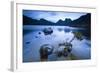 Cradle Mountain National Park, Tasmania, Australia. Dove Lake at Sunrise-Matteo Colombo-Framed Photographic Print