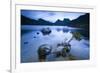 Cradle Mountain National Park, Tasmania, Australia. Dove Lake at Sunrise-Matteo Colombo-Framed Photographic Print