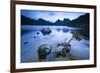 Cradle Mountain National Park, Tasmania, Australia. Dove Lake at Sunrise-Matteo Colombo-Framed Photographic Print
