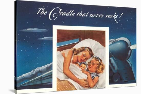 Cradle Never Rocks, Sleeper Car-null-Stretched Canvas