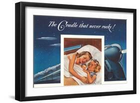 Cradle Never Rocks, Sleeper Car-null-Framed Art Print