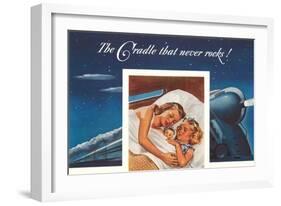 Cradle Never Rocks, Sleeper Car-null-Framed Art Print