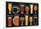 Craft Beer List-Michael Mullan-Framed Art Print