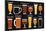 Craft Beer List-Michael Mullan-Mounted Premium Giclee Print