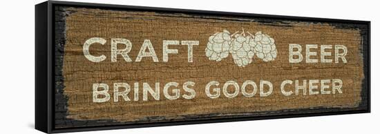 Craft Beer Sign I-Erin Clark-Framed Stretched Canvas