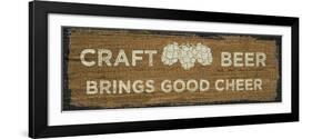 Craft Beer Sign I-Erin Clark-Framed Giclee Print