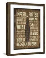 Craft Beer Sign III-Erin Clark-Framed Giclee Print