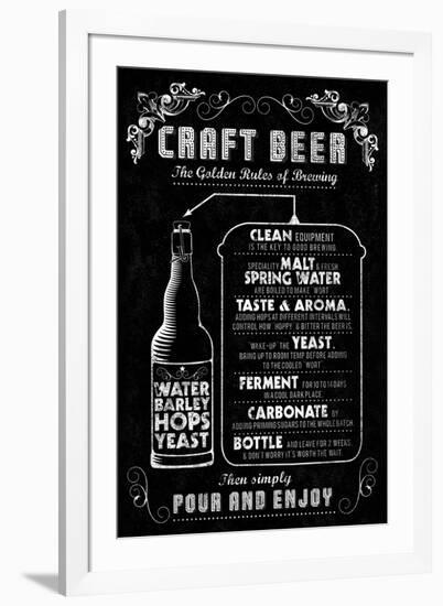 Craft Beer-Tom Frazier-Framed Giclee Print