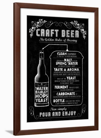 Craft Beer-Tom Frazier-Framed Giclee Print