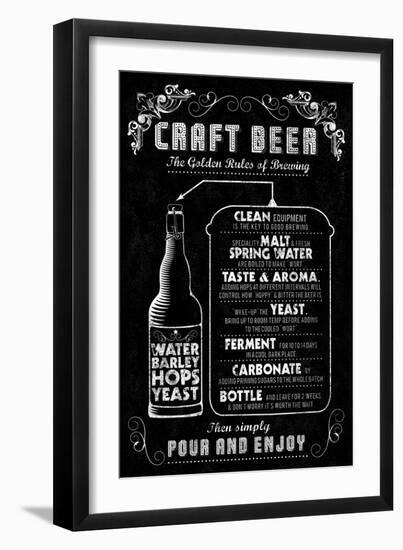 Craft Beer-Tom Frazier-Framed Giclee Print