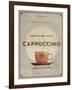 Crafted Coffee - Cappuccino-Hens Teeth-Framed Giclee Print