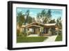 Craftsman Bungalow, San Diego, California-null-Framed Art Print