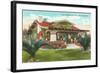 Craftsman Bungalow, San Diego, California-null-Framed Art Print