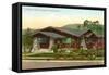 Craftsman Bungalow, South Pasadena, California-null-Framed Stretched Canvas