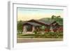 Craftsman Bungalow, South Pasadena, California-null-Framed Art Print