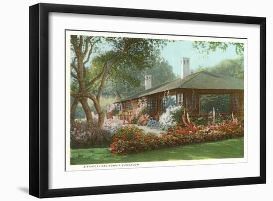 Craftsman Bungalow-null-Framed Art Print