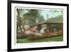 Craftsman Bungalow-null-Framed Art Print