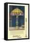 Craftsman Handel Lamp-null-Framed Stretched Canvas