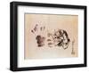 Craftsman Painting Toys-Katsushika Hokusai-Framed Giclee Print