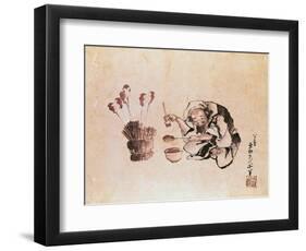 Craftsman Painting Toys-Katsushika Hokusai-Framed Giclee Print