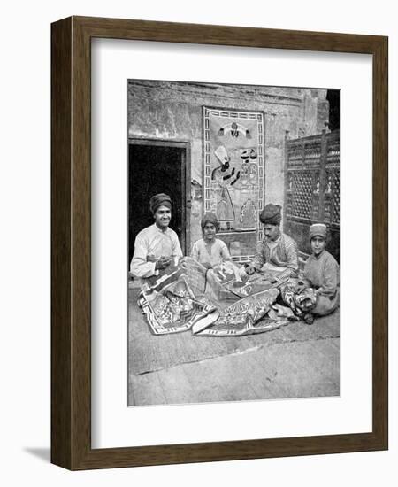 Craftsmen, Cairo, Egypt, Africa, 1936-Donald Mcleish-Framed Giclee Print