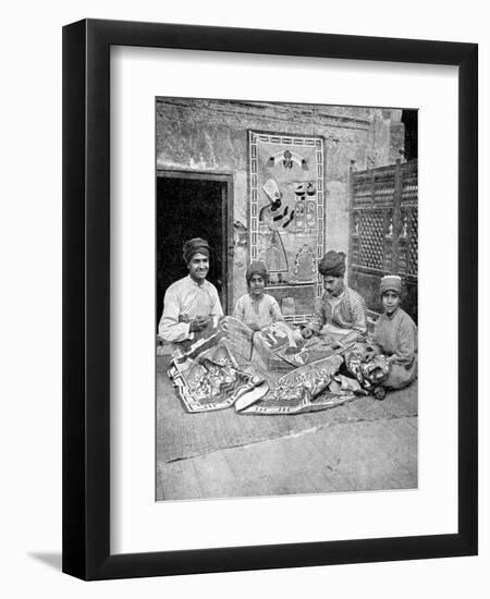 Craftsmen, Cairo, Egypt, Africa, 1936-Donald Mcleish-Framed Giclee Print