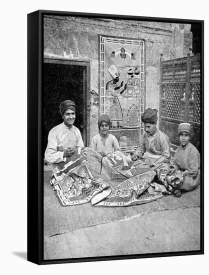 Craftsmen, Cairo, Egypt, Africa, 1936-Donald Mcleish-Framed Stretched Canvas