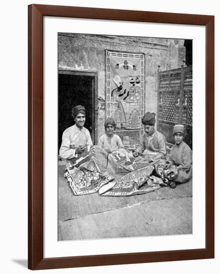 Craftsmen, Cairo, Egypt, Africa, 1936-Donald Mcleish-Framed Giclee Print